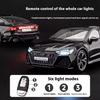 1/18 Scale RS7 Sportback Black Warrior Supercar Diecast Metal Alloy Model Car Remote Control Version Sound & Light Hobbies Collection