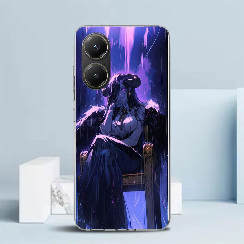 

Чехол для телефона Albedo Overlord Аниме для Xiaomi Poco F7 Ultra X5 X6 X7 Pro M7 Redmi 15C 15 13C 13 12C 12 10C 10 10A 9 9C 9A 9T Redmi 10A