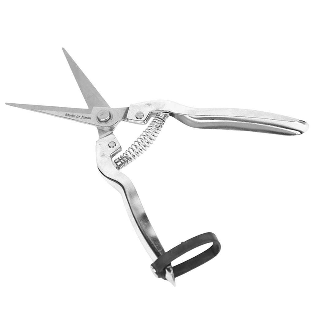 Stainless Steel Pruning Shears Gardening Tool Serrated Stainless Steel Handle for Fruit Trees and Rough Branches