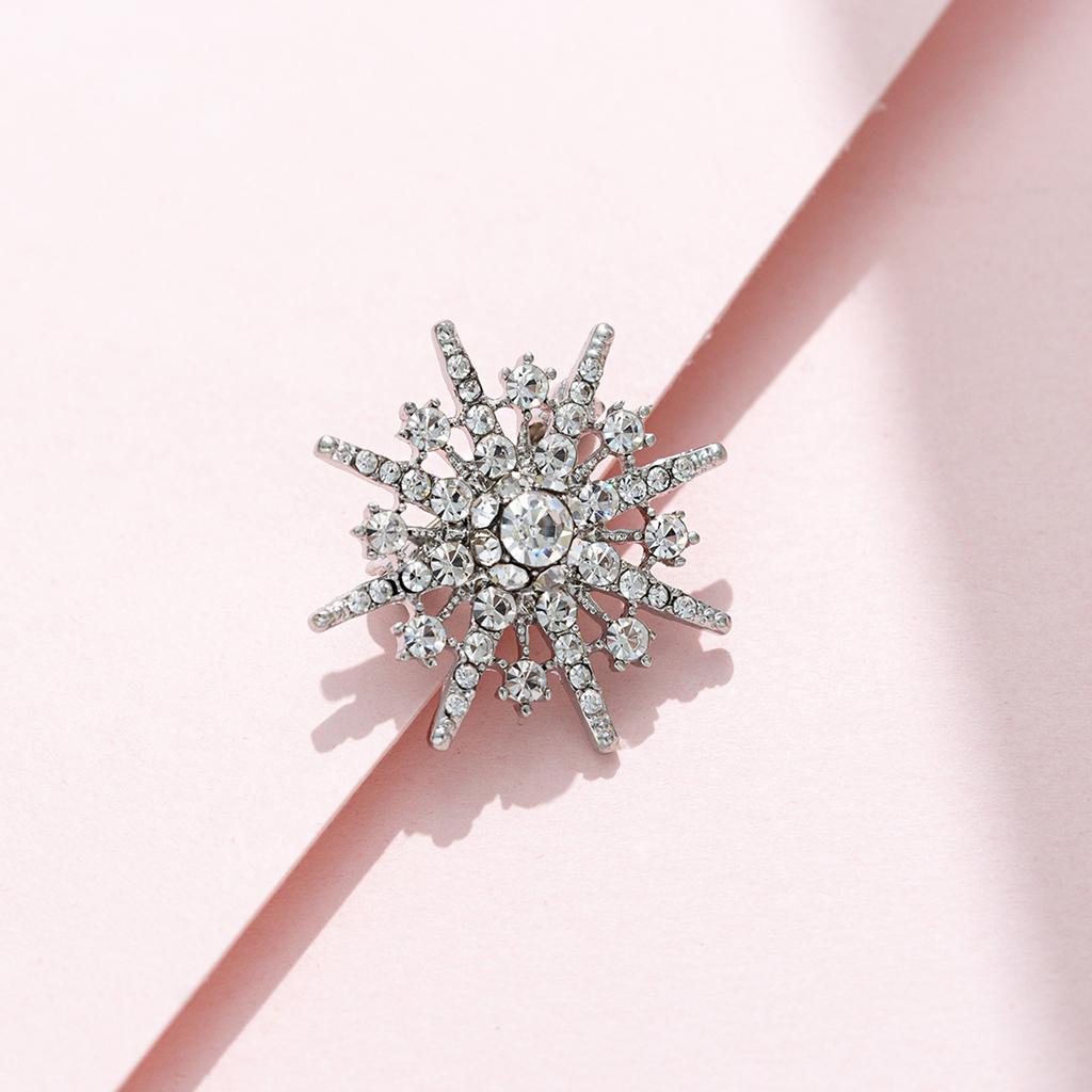 Men'S Brooch High-End Luxury Corsage Accessories Ins Trendy Personality Business Suit Collar Button Pin Clothes Badge Decoration