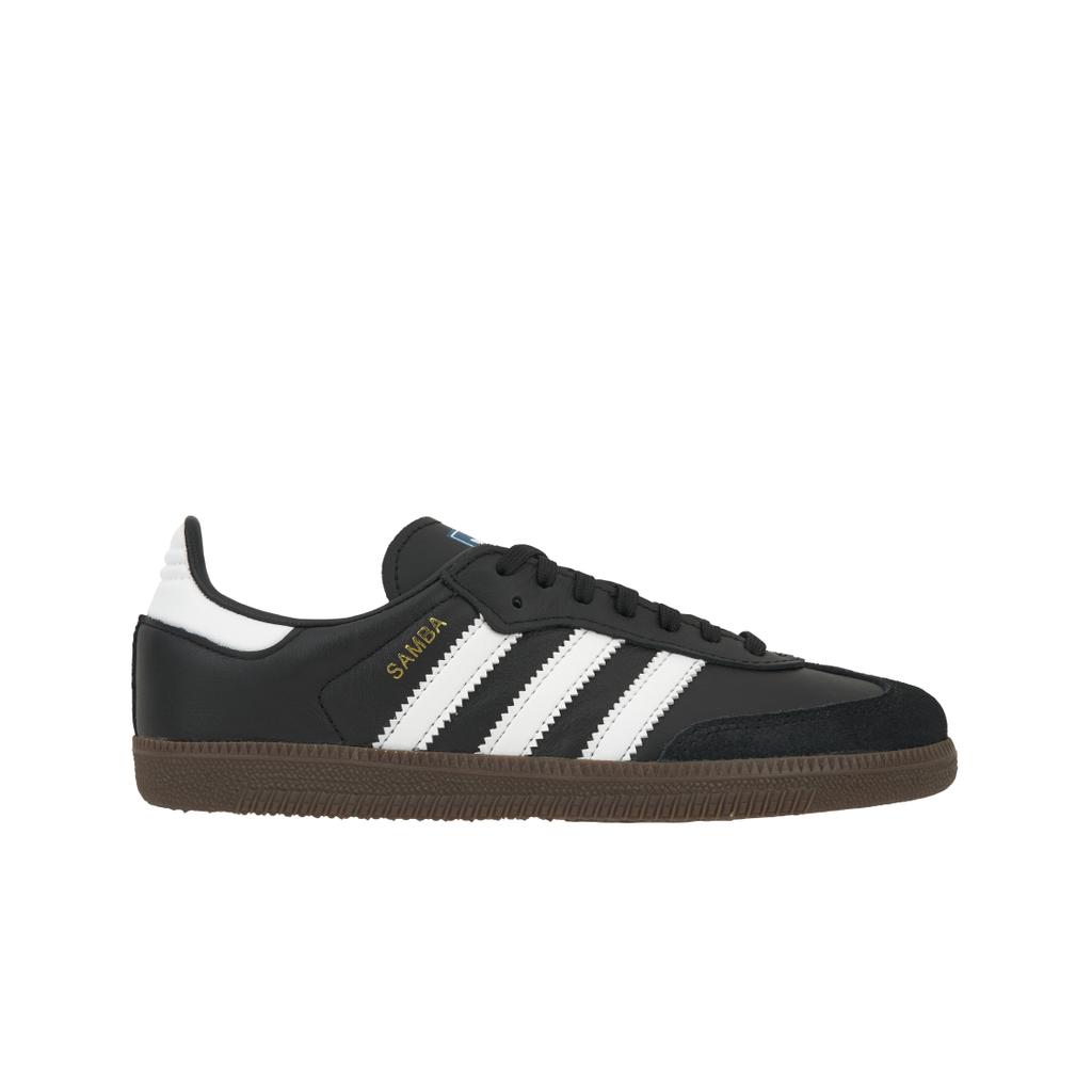 adidas Samba OG C Black White Kids Sneakers Core-Black Cloud-White Gum IE3678