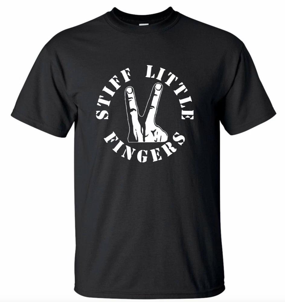 NEW STIFF Little FINGERTShirt Irish Punk BandNew Wave Gift Funny 2XL