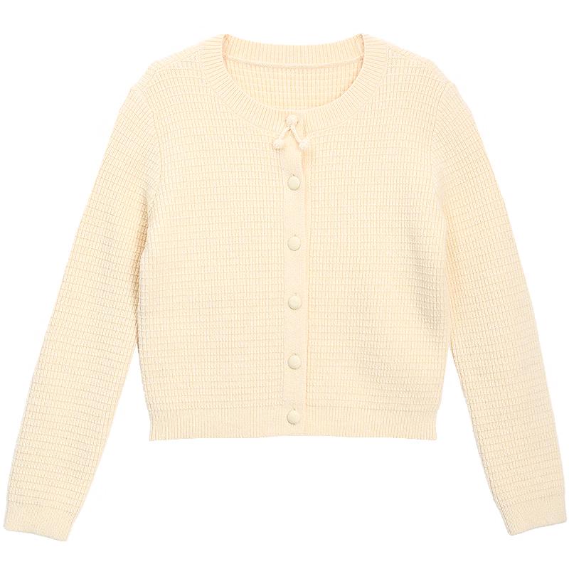 

Betu Women s 2026 Spring Round Neck Knit Cardigan M