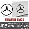 CRU1 ABS Car Original Tail Rear Trunk Star Badges Stickers For Mercedes Benz GLS SLK Class W218 2012-2018 GLA Class H247 2021-2023