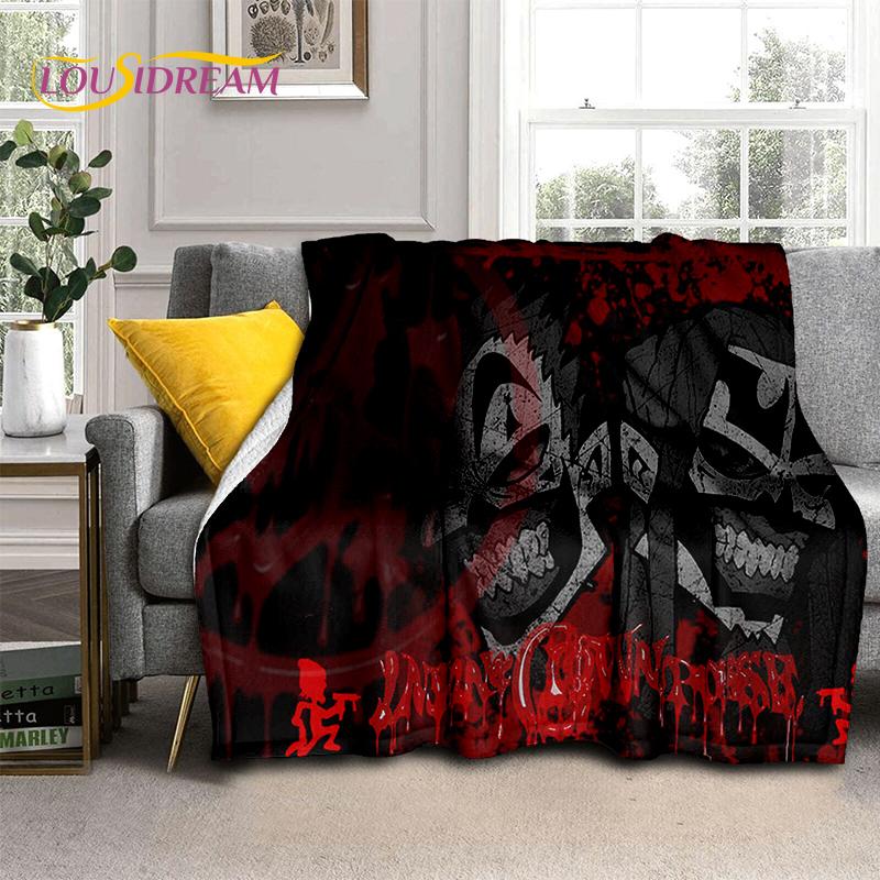 Rap Metal Insane Clown Posse Icp Juggalo Soft Flannel Blanket for Bed Bedroom Sofa Picnic,Throw Blanket for Cover Outdoors Gifts