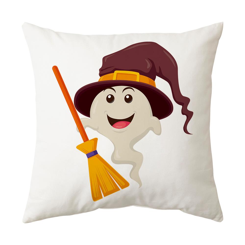 

Хэллоуин Новая наволочка для диванной подушки, Наволочка для подушки в атмосфере триллера, Декоративная удобная подушка из персиковой кожи 45*45cm