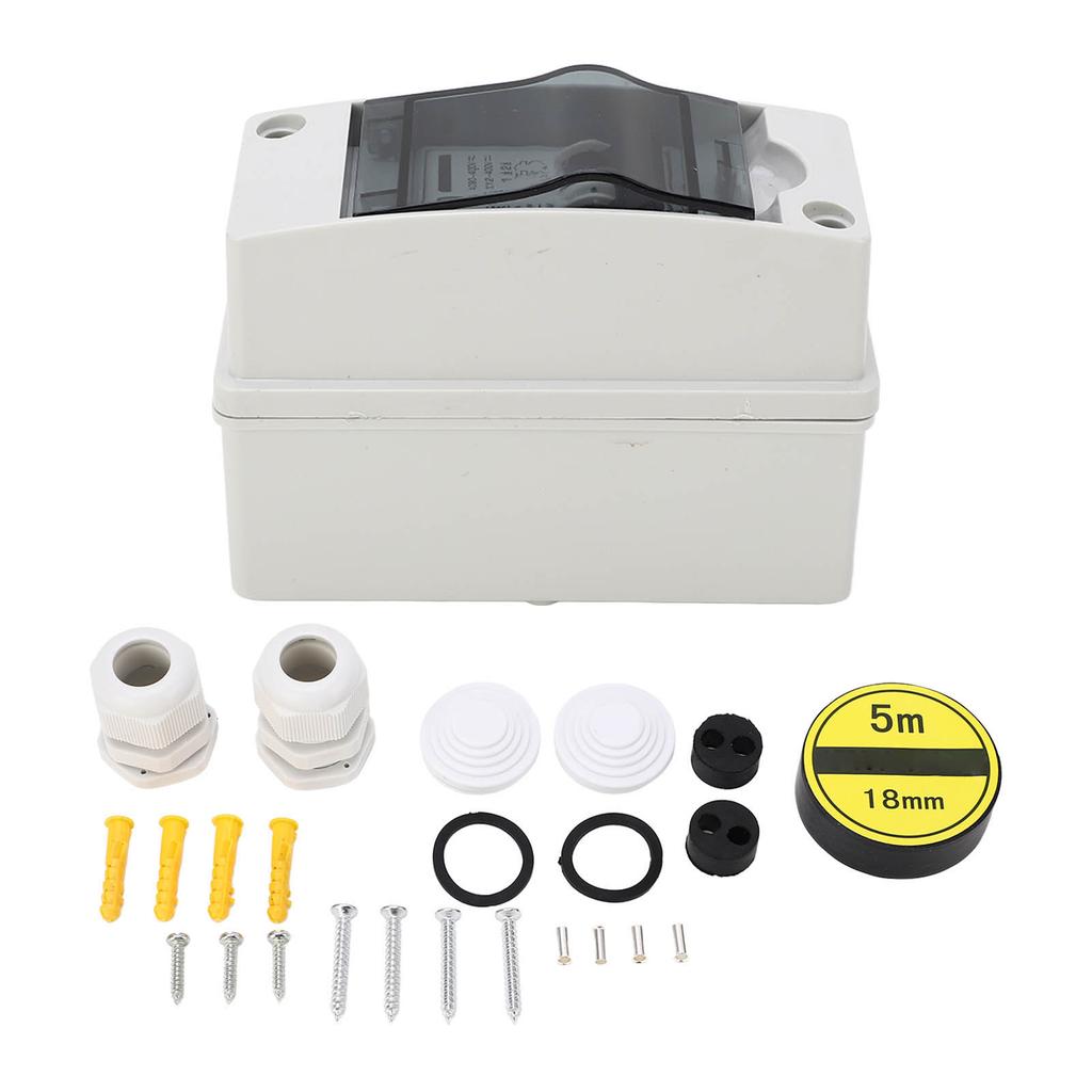 2P DC Miniature Circuit Breaker IP65 Waterproof Solar PV Disconnect Switch AC90?400V DC12?400V 6A