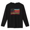 Mens Mexican American Chicano Sarape Flag T Shirt Vintage Washed Stretched Comfortable Graphic Soft Stylish Casual Unisex