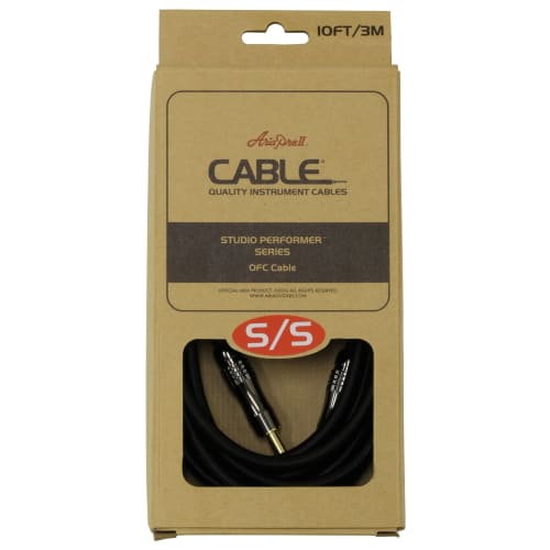 

ARIA ASG-10SP 3m S/S Guitar Cable Shielded