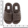 Francfranc Poodle Boa Room Dark Brown Shoes,
