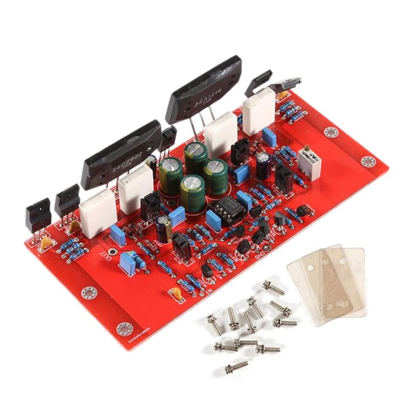 Power Amplifier StereoAmp HiFi Y Base On 933 Circuit Feedback 150W 2SA1216 2SC2922 for Home Theaters