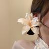 Holiday wind egg flower other side flower grab clip sweet girl bangs side hairpin bohemian hair accessories