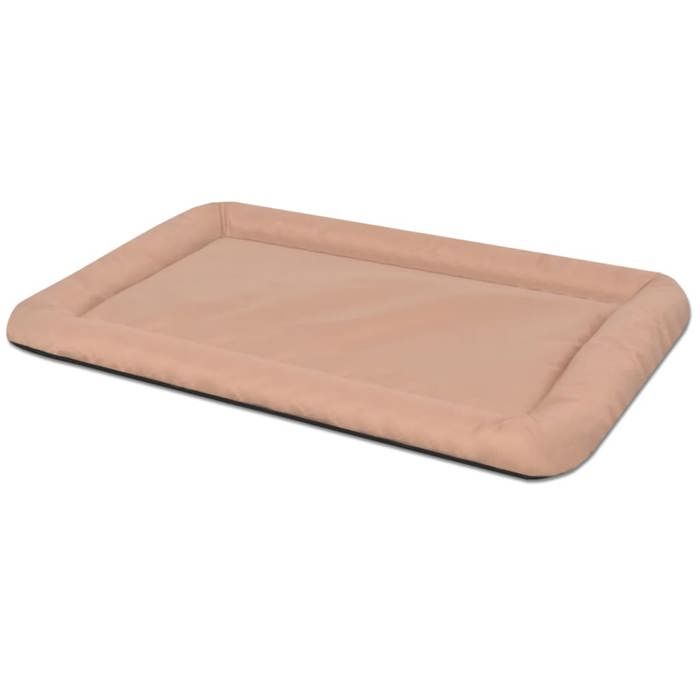 VidaXL Mattress Bed Basket for Dogs Pets Size L Beige 170468