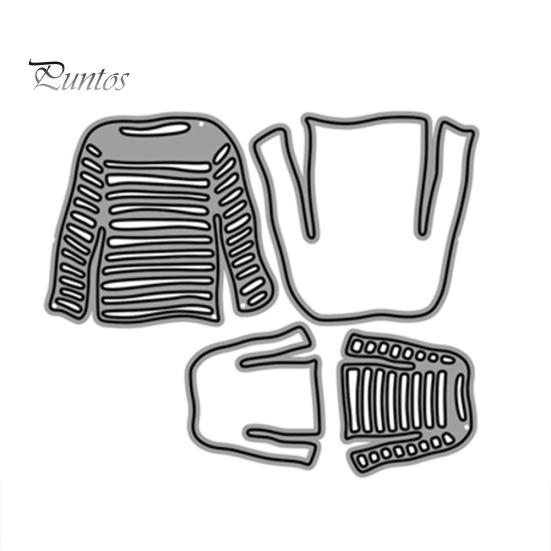 

Одежда металлические режущие штампы DIY скрапбук тиснение бумажные карты изготовление трафаретной формы серебряный