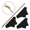 Kits de Nettoyage pour Flûte Baguette de Nettoyage pour Flûte avec Chiffon Tampons de Nettoyage pour Flûte Chiffon de Polissage pour Flûte Baguette pour Flûte Nettoyeur pour Flûte
