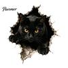 Festive Room Wall Accents 3D Break-in Halloween Sticker, Realistic Haunted House Decal, Removable Horror Theme Photo Background PVC Mural for