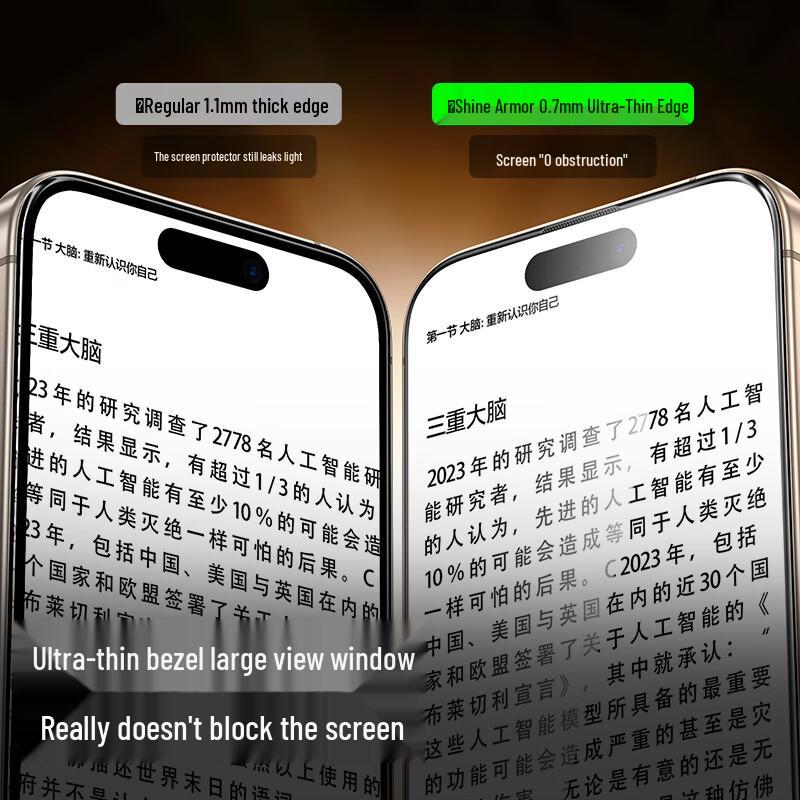 Shamo iPhone Blickschutzfolie