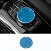 BLT1 For BMW 1/3/4/5/7 Series/3GT/5GT/i3/X3/X4/X5/X6 Top Suede Handbrake Button Sticker Anti-Scratch Car Interior Tuning Accessories