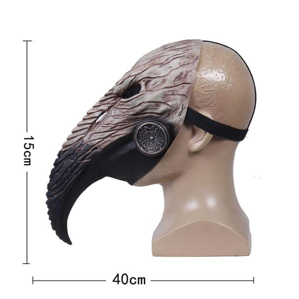 Bird Mask Long Nose Beak Cosplay Retro Steampunk Props For Halloween Costume Props