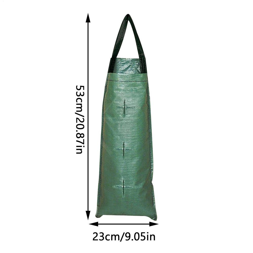 Hanging Strawberry Planting Bag Vertical Garden PE Flower Grow Bag Flower Vegetable Planter Indoor Outdoor Decor