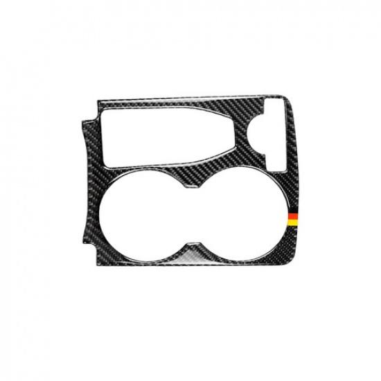 Best Car Water Cup Carbon Fiber Holder Panel Cover For Mercedes-Benz GLK 2008-15