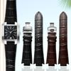 Cowhide Leather Watchband For 1853 Tissot T60 Strap Belt T60.1.513 Bracelet Convex End Men's Wristband Strap Accessory 24x14mm