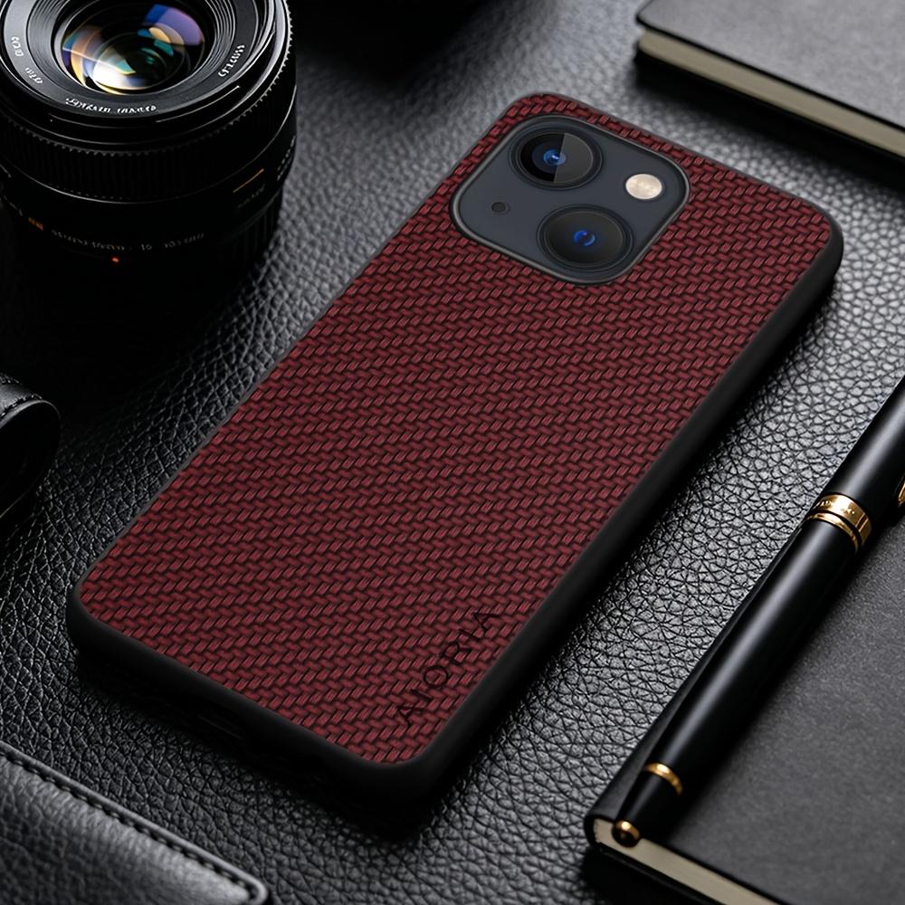 Phone Case: New Fashion Phone Case for iPhone 15 14 13 Pro Max Plus Business Casual Faux Synthetic Leather Phone Cover