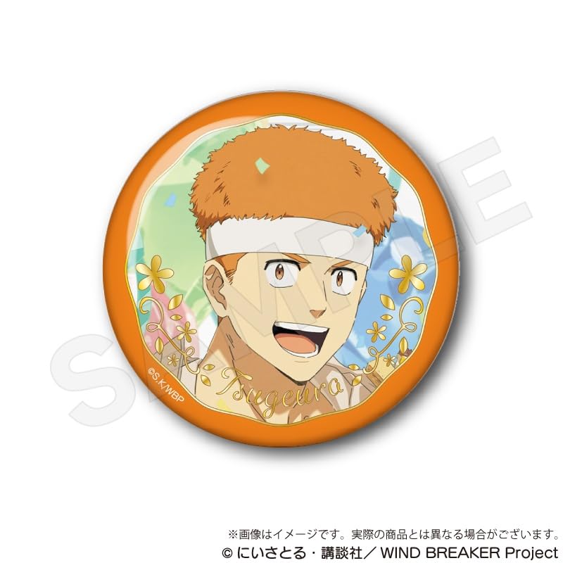 WIND BREAKER Trading Can Badges Birthday Illustration Box of 10 Foil-Stamped Ver.