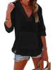 Women's Summer V-Neck Hooded Beach Cover-up with Pockets, 2025 