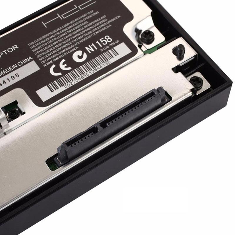 Black SATA Network Adapter for  for  Console Gamestar SATA Network Adapter SATA Interface HDD Network Adapter