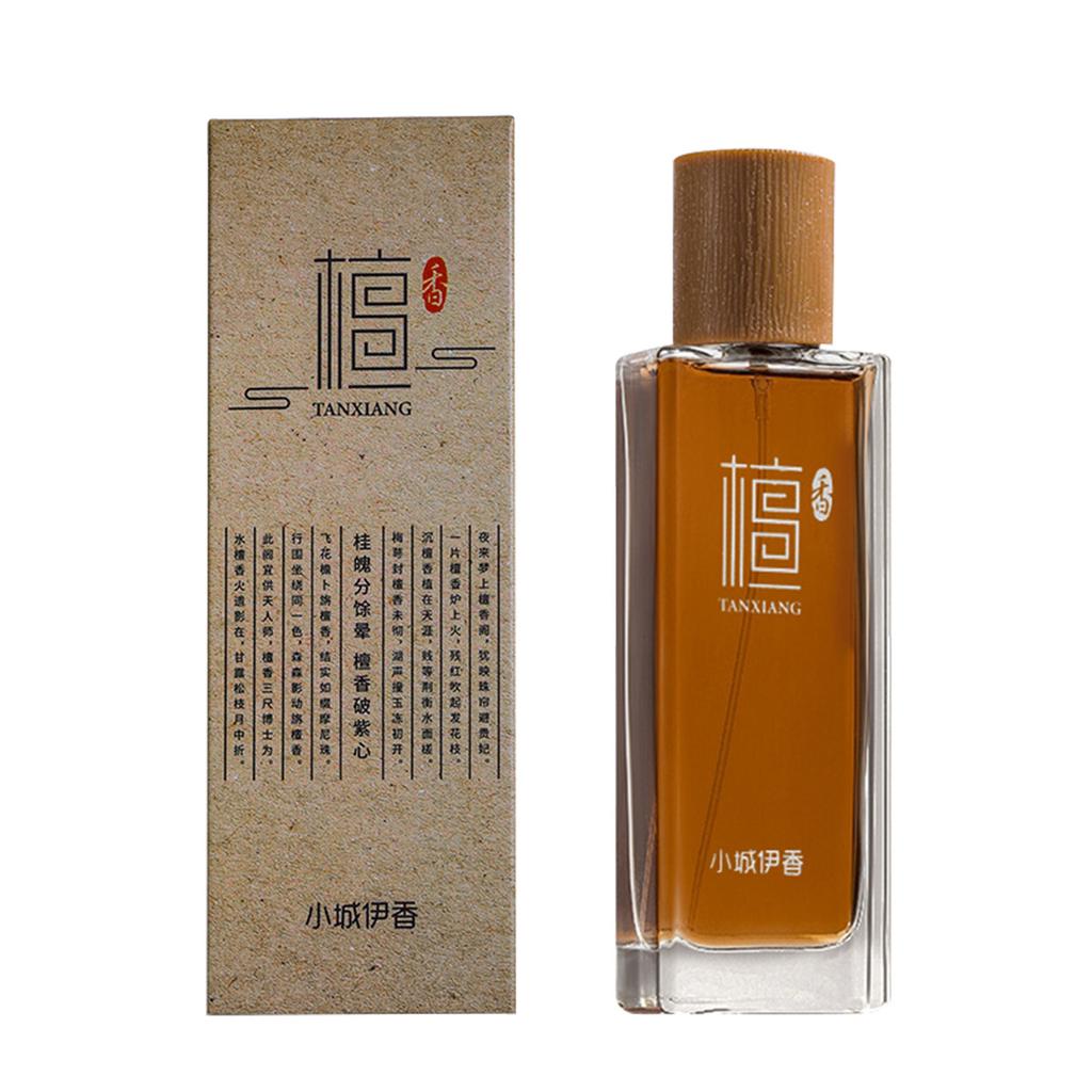 50ml Sandalwood Scented Perfume Sandalwood Path Sandalwood Scented Perfume Long-lasting Eau Toilette Meditation Incense Scented Perfume