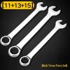 Metric Dual-Use Wrench: Box-End & Open-End Wrench for Auto Repair