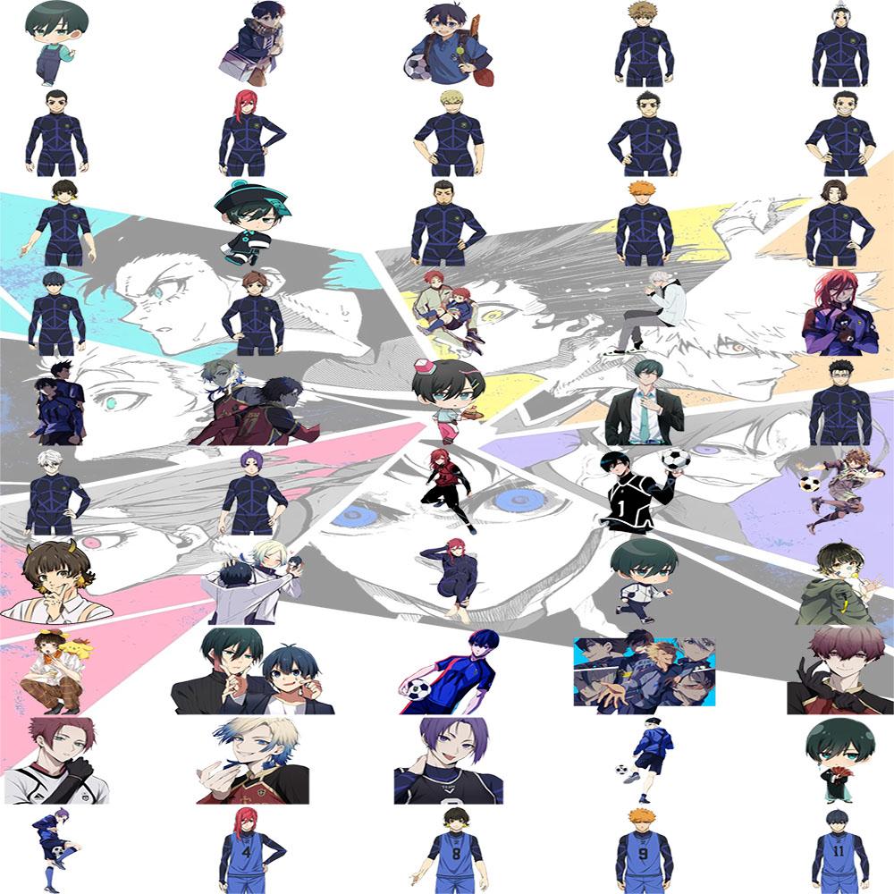 50/100/200Pcs Anime Blue Prison Graffiti Stickers, Waterproof Suitcase, Guitar, Phone, Skateboard Stickers, Decorations