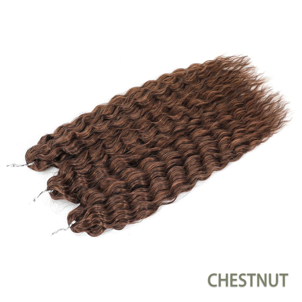 Per Crochet a Twist Sintetico Resistente al Calore Macchina Trama Doppia 22 Pollici 300g 3Pz/Lotto#1B #4 BUG2 Estensioni Trama Onda d'Acqua