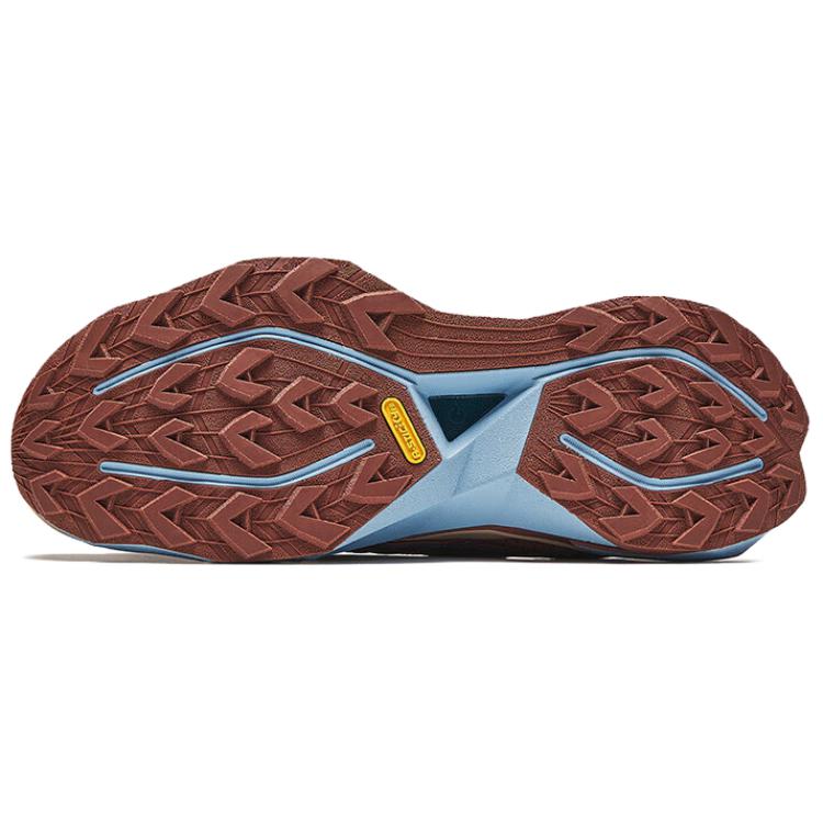 Anta Hunter 2 Comfortable Fashion Slip Resistant Durable Low Top Trail Running Shoes Men sneaker Beige Red 112445502A-5