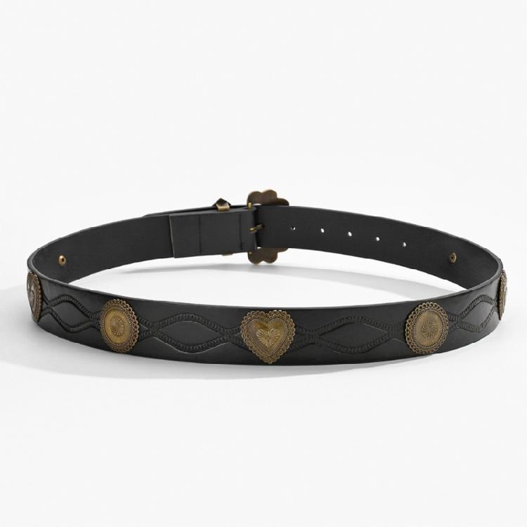 Elegant Women Waistband Punk Styles Waist Belts Sophisticated Unisex Waistband Suitable for Men and Women's Wardrobes