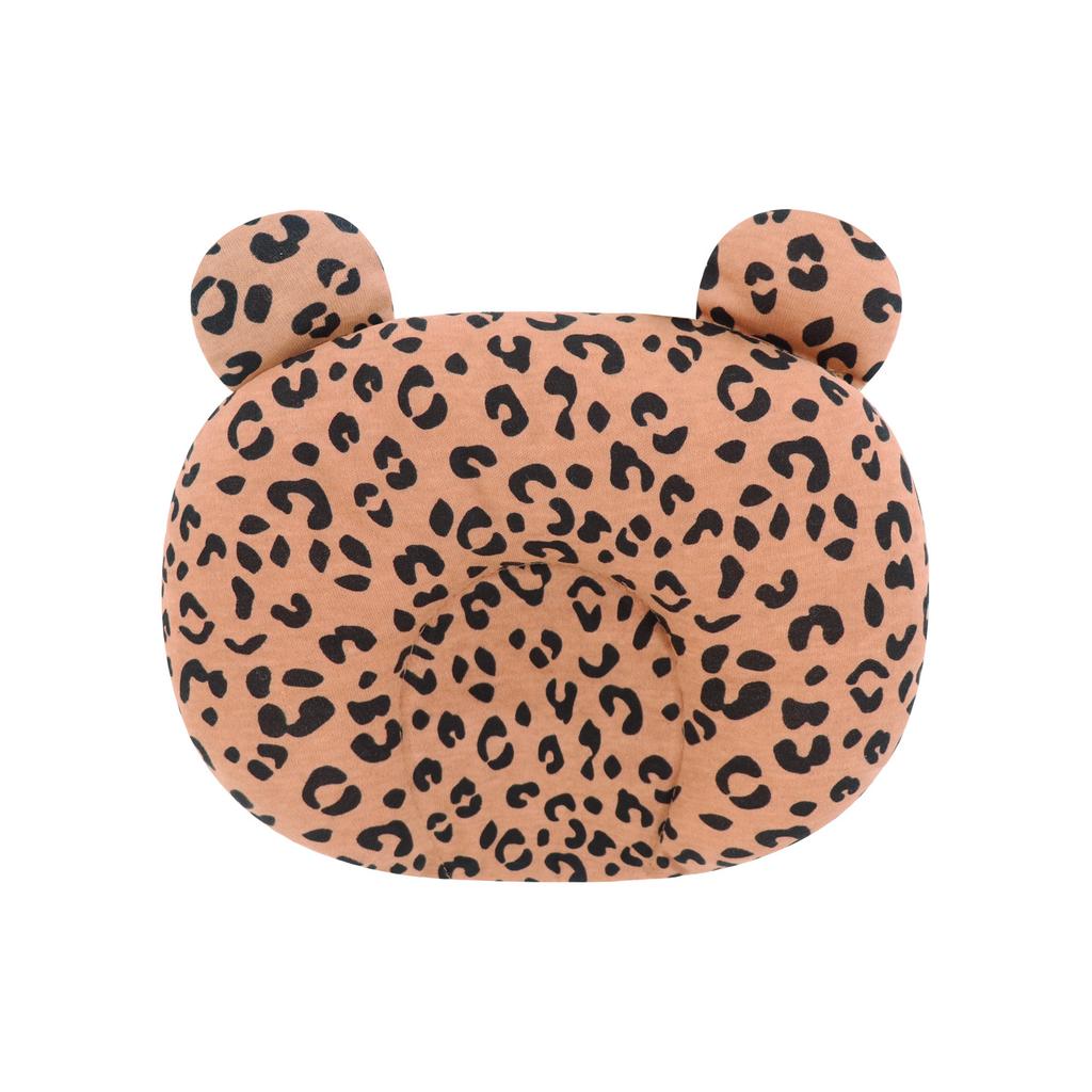 Cute Cartoon Baby Head Shaped Pillow Kawaii Bear Ears Baby Pillow Cute Round Head Shaped Pillow Soothing Sleeping Pillows