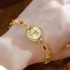 Oval Gold Women Watches Luxury Brand Dress Casual Quartz Small Dial Ladies Wrist Watches Rhinestone Gold Watches for Women