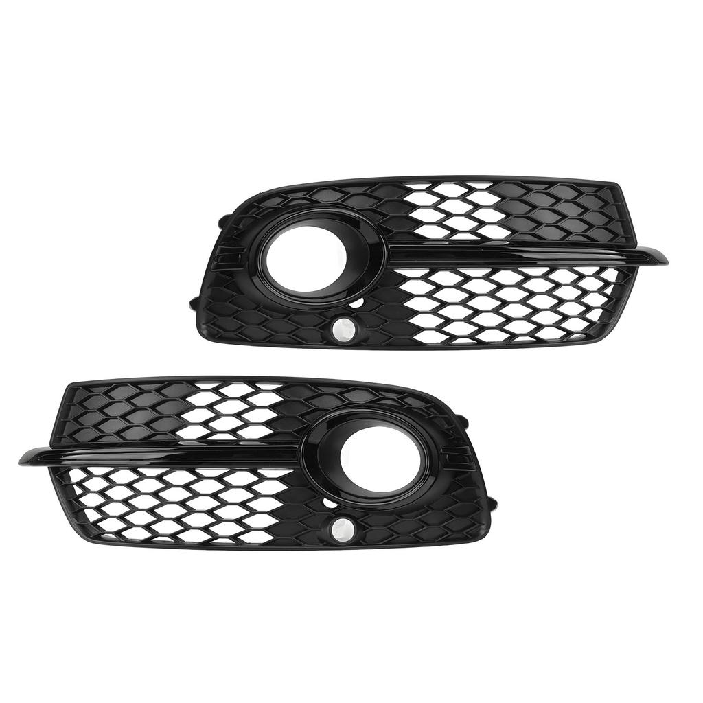 2PCS Foglight Grille Left Right Scratch Resistant Fog Lamp Grill Cover for Q5 Sport 8R 2013 to 2017