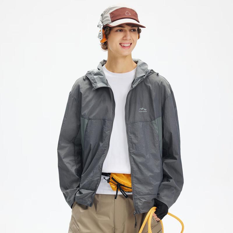 TonLion Men's Hooded Sun Protection Casual Jacket