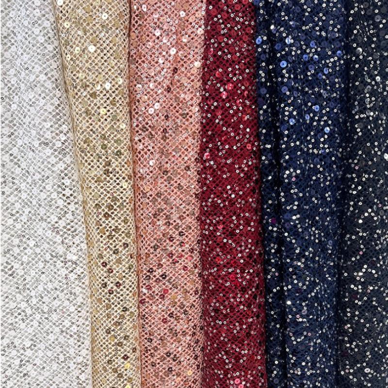Fashionable Embroidered Clothing Fabric for DIY Sewing Various Selected Materials for Men Women Children Baby Clothing Accessori