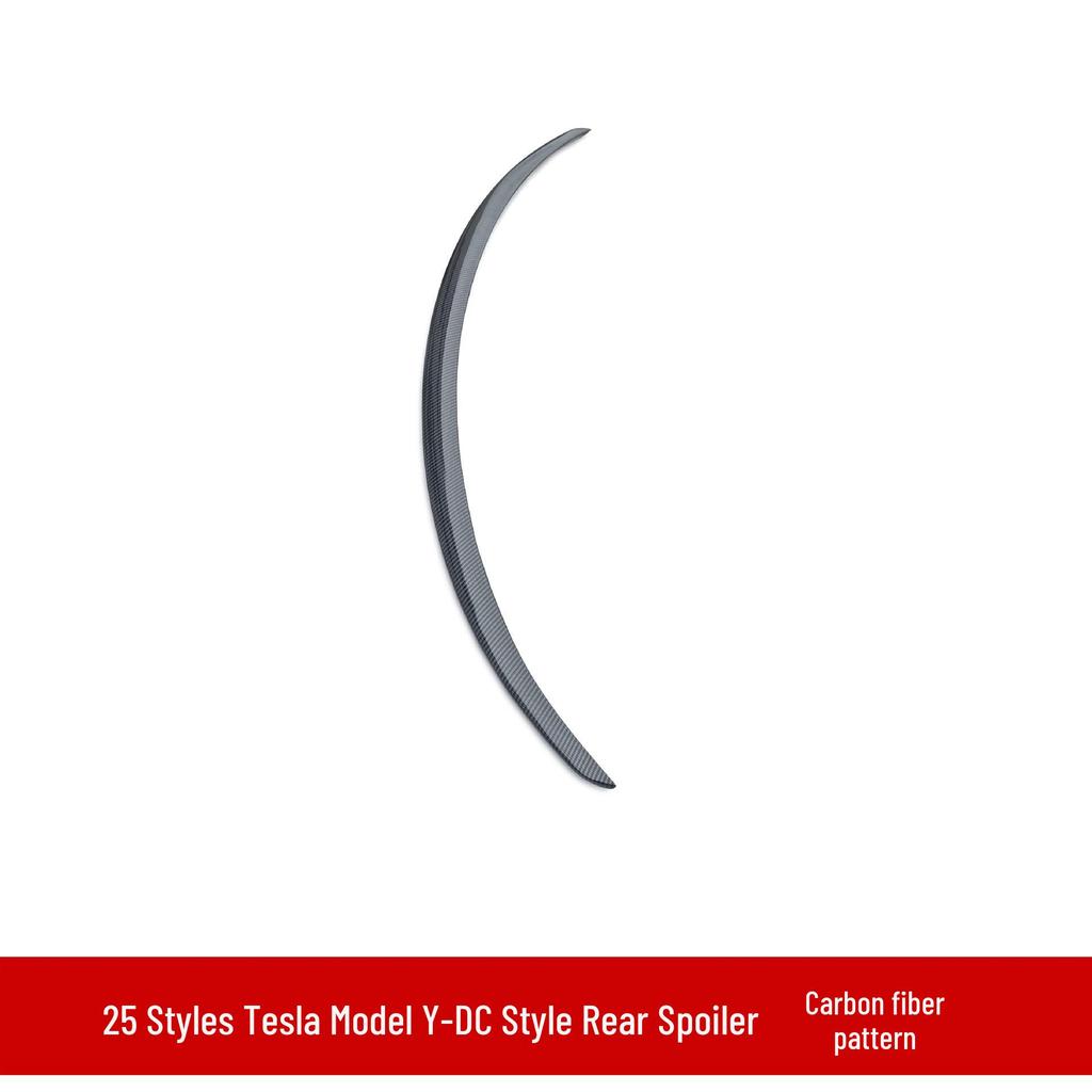 Tesla Model Y 2025 Body Kit: Rear Spoiler, Front Lip, Side Skirts, Tail Wing, Rear Diffuser, and Lip Extensions