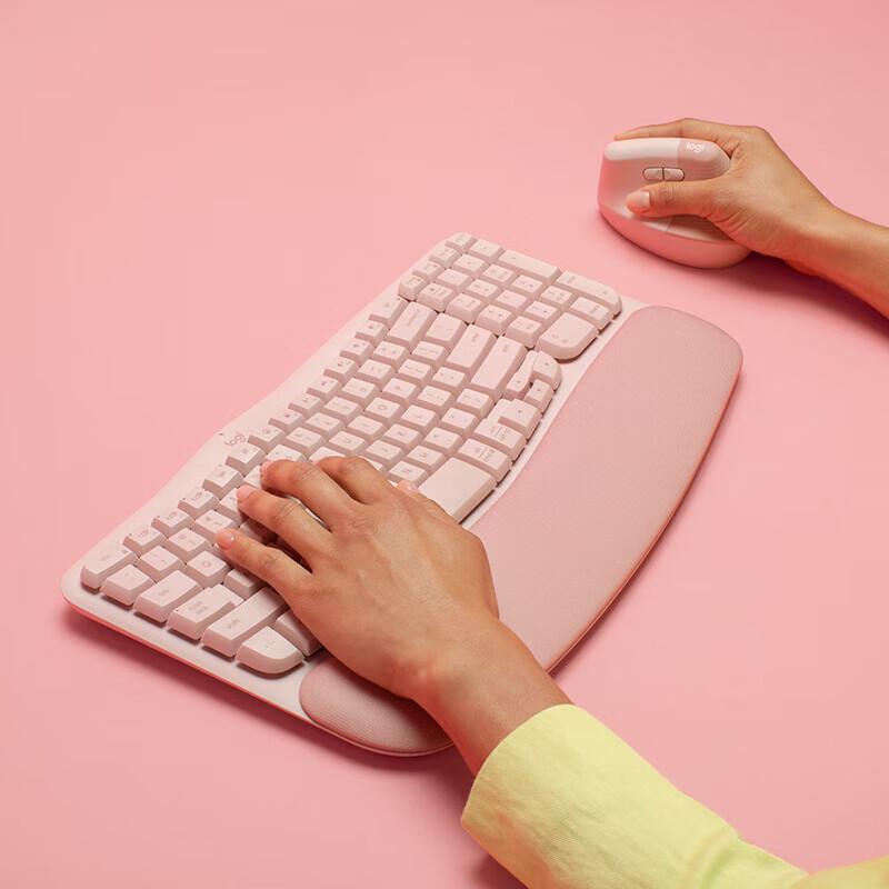 Logitech Wave Keys Ergonomic Wireless Keyboard