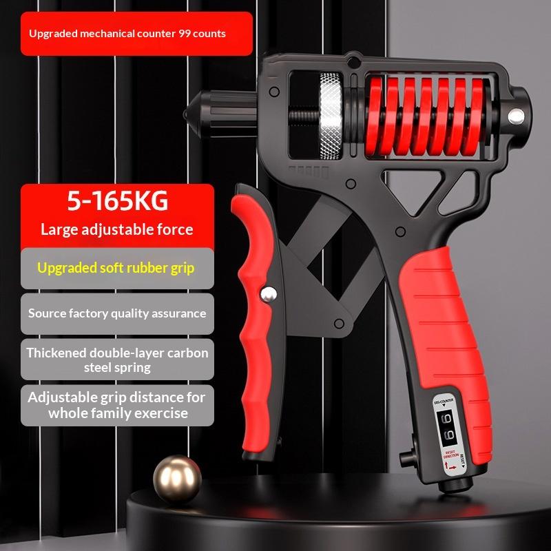 100kg Professional-grade Hand Grip Strengthener for Men, Adjustable Finger Strength Training (120kg Version)