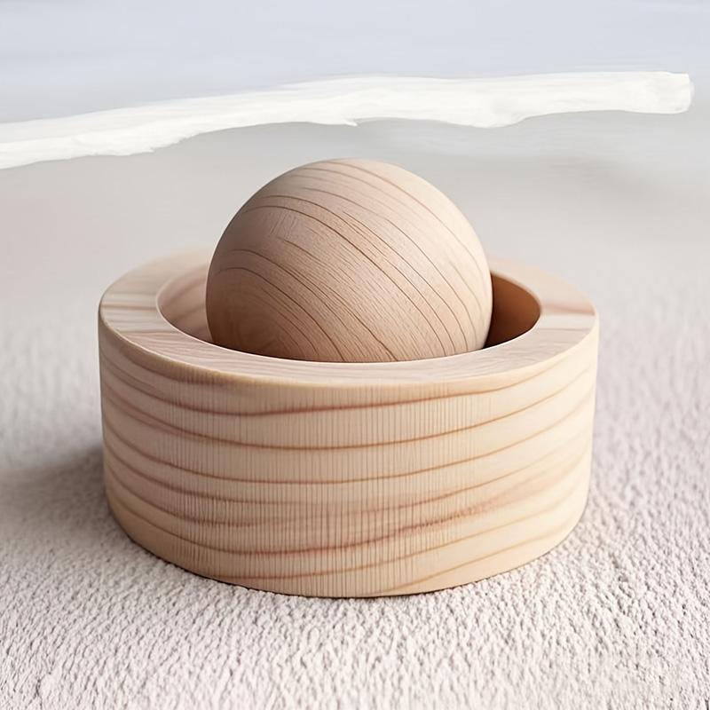 Car Home Essential Oil Diffuser Made of Wood Mini Cute Natural Fragrance Diffuser Suitable for Bedroom Living Room Bathroom
