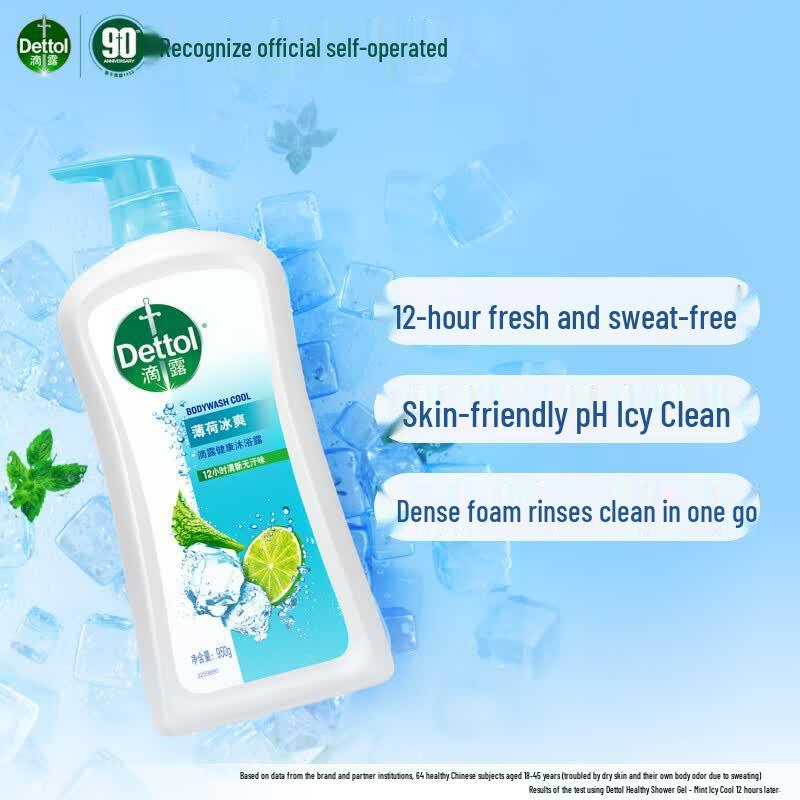 Dettol Peppermint Cool Shower Gel