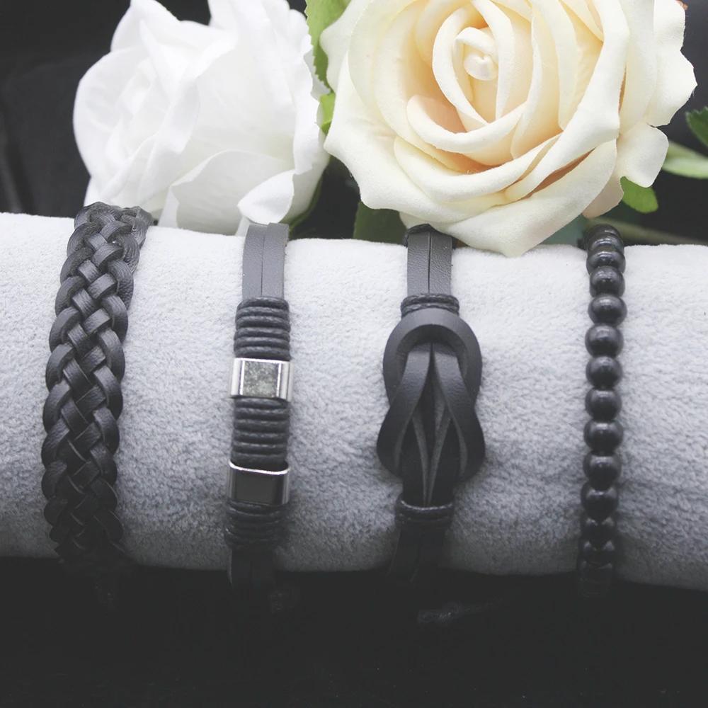 5pcs Set New In Bracelets Simple Light Luxury Quartz Watch Fashion Casual Bead Bracelet for Office Worker Hand Decoration