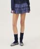 Grove Blaine Check Skirt (Navy)