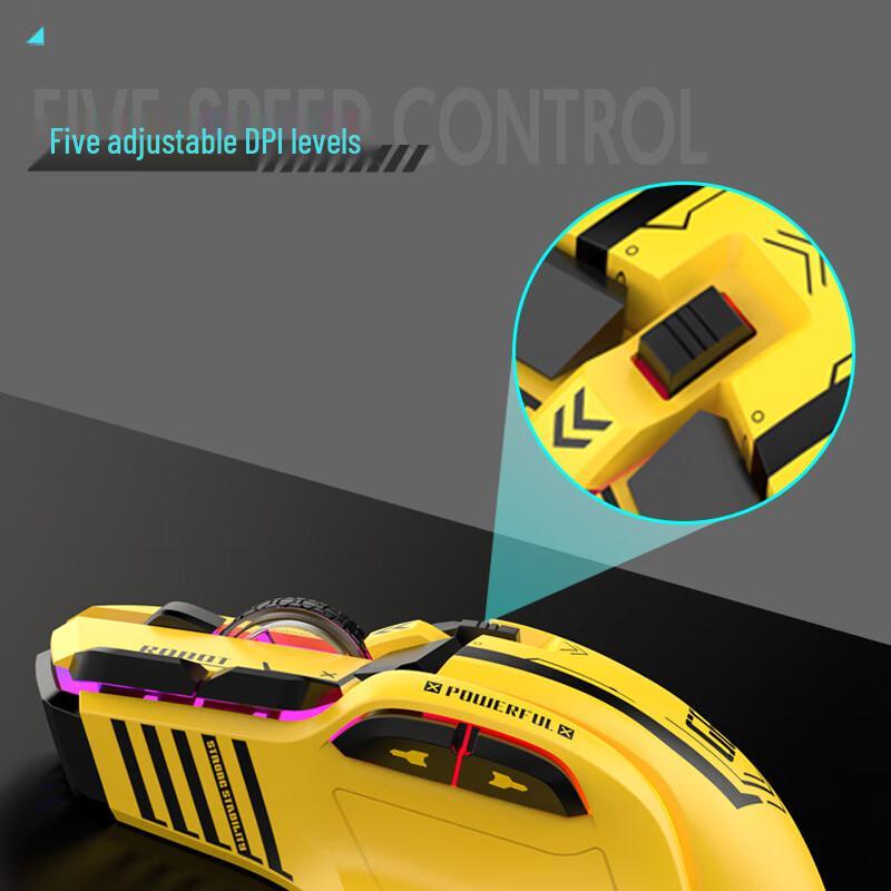 G6 Tri-Mode Kabellose RGB Gaming-Maus