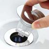 Sink Drain Filter Bounce Core Sink Filter for Bathroom Basin PopUp Sink Strainer Bathtub Stopper Sink Drain Accessory